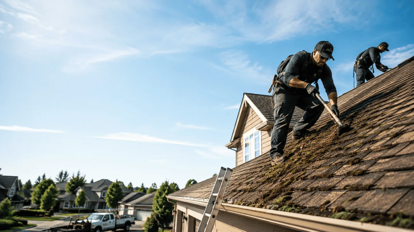 Roof Moss Removal in Gaines, MI near me